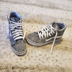 Vans grey high tops